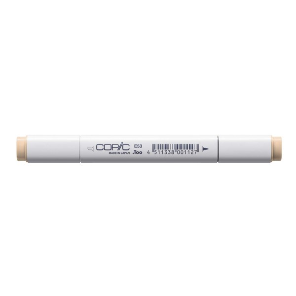 Copic Classic Coloured Marker Pen - (E-53) Raw Silk, For