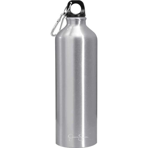 Jessica Simpson 24oz Cold and Hot Aluminum Water Bottle, Gray