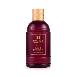 SPA CEYLON SLEEP Bath & Shower Gel | Lavender Body Cleanser | Mild Cleansing Formula | Calming & Relaxing | Nourishes Skin | 100% Vegetarian | Suitable for all skin types