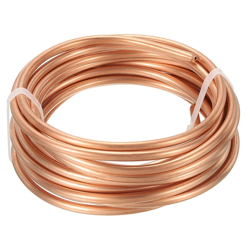 DMiotech 4mm x 5mm Long 5.0 M Refrigerator Copper Pipe