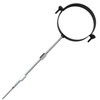 LANZZAS Flue Pipe Holder Set/Pipe Clamp – for Diameter 130