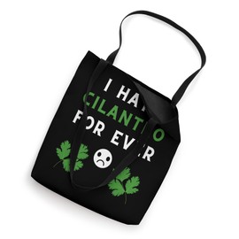 I Hate Cilantro For Ever | Soap Taste Coriander Hater Cook Tote Bag