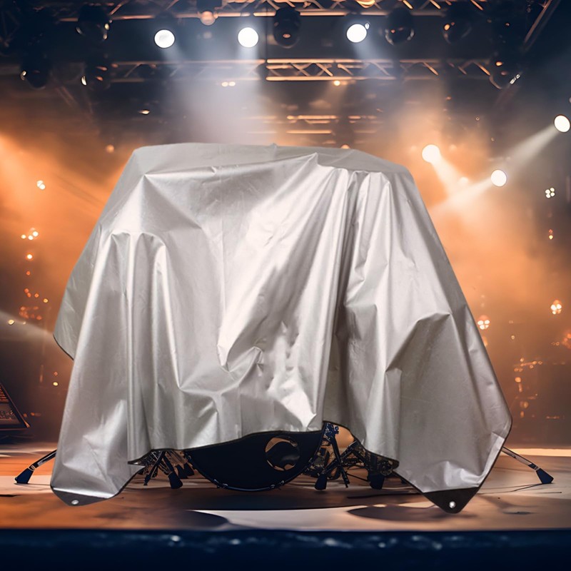 Gasadar Drum Set Dust Cover Water-Resistant Dustproof Protective Cover for