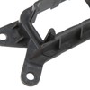 Car Emergency Light Bracket Black Stable Base Precise Hole Position