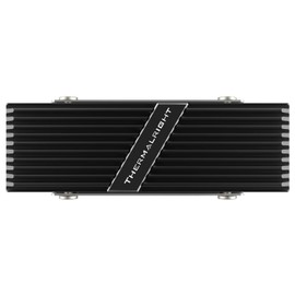 Thermalright TR-M.2 2280 Type A B 2280 heatsink for SSD Cooling M.2 2280 heatsink Cooler, Aluminum, with 2 Thermal Conductivity, Desktop High Performance SSD Cooler, Black