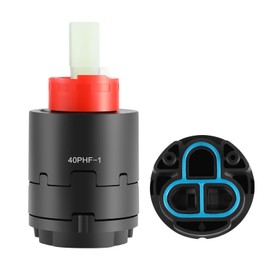 40PHF-1 40mm Pressure Balance Cartridge,Shower Cartridge Replacemen,Compatible With Shower Faucet for Shower Valve, Product Height 3.22 in (82mm) Width 1.57 in (40 mm)