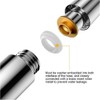 Shower hose, 1.5 m flexible stainless steel shower hose, universal,