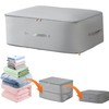 Large Ultra Space Saving Self Compression Organizer, 2024 New Portable