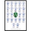 Leeds United 2024-2025 Team Signed Poster A4 Print