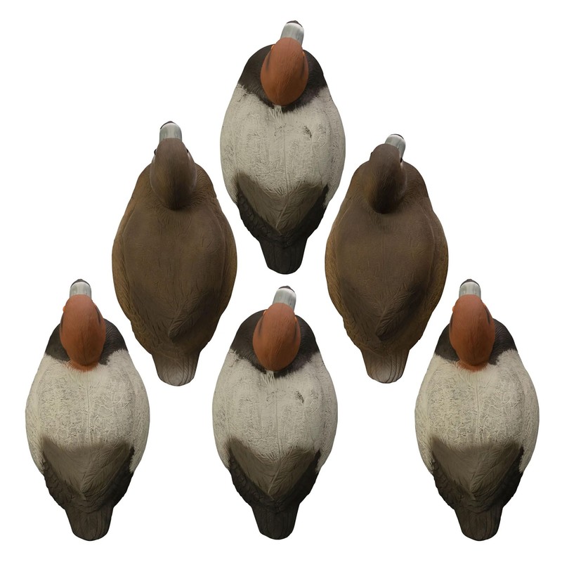 Higdon Outdoors Battleship Red Head Duck Decoys | Unsinkable with