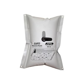NuovaRade Flexible Water Tank/Bladder, Water Storage Bag, 29x39in - 26.5 Gallon (100Lt) - Rectangular, Grey
