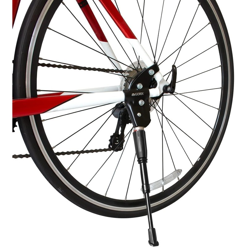 GORIX GX-ST931-2 Kickstand Bicycle Stability Adjustable Stand [20-28 inch Side