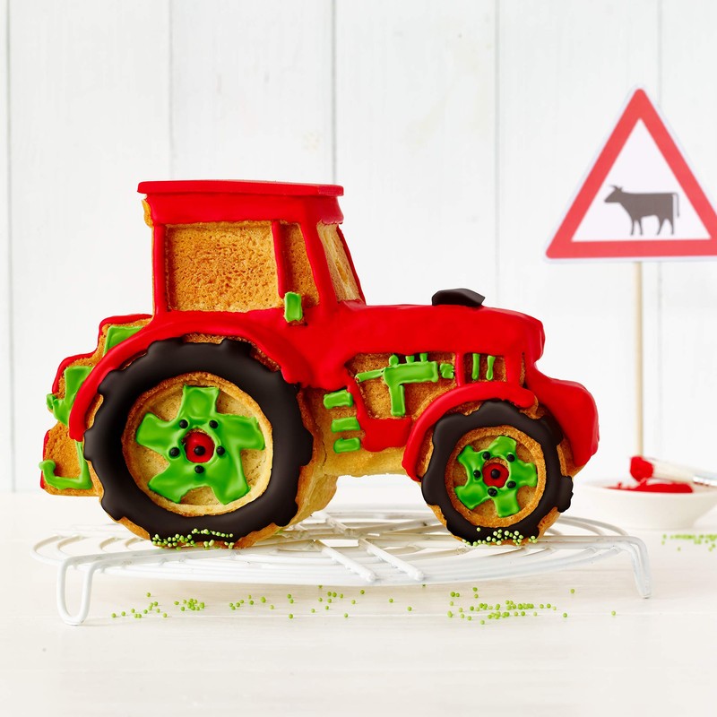 Birkmann RBV, 211834, Vollbackform Kalle, der Traktor, 24,5 cm x