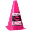 Hen Party Superstore Girls Misbehaving Warning Cones Pink Pack Of