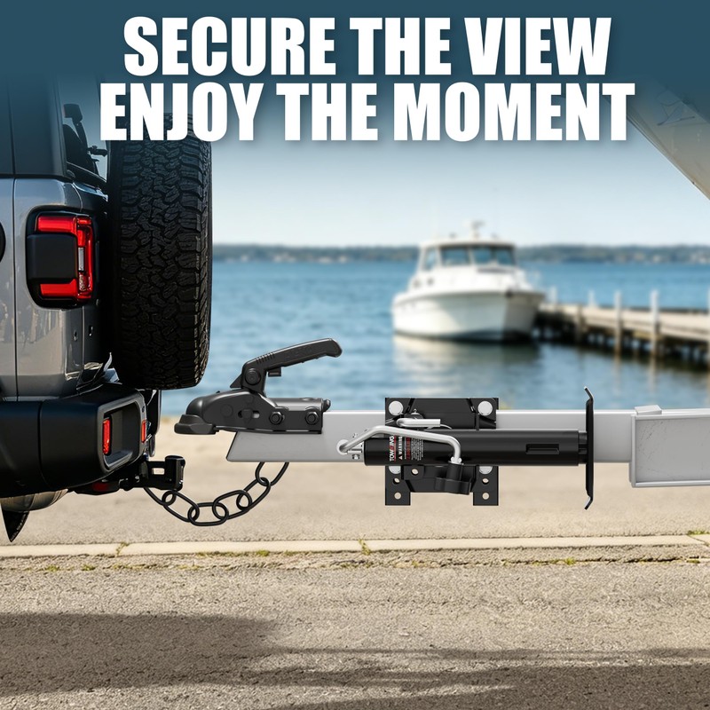 TOWKING 2000 lbs 10in Lift Compact Boat Trailer Jack,Bolt on