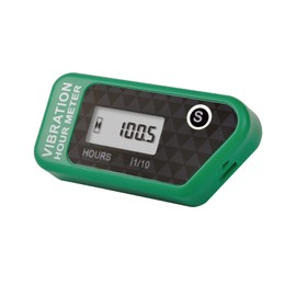 YOOREAL Vibration Hour Meter,Maintenance Hours for Gas Diesel Engine Powered Generator Compressor Motorcycle Snowblower Trailer Motor Grader Pressure Washer