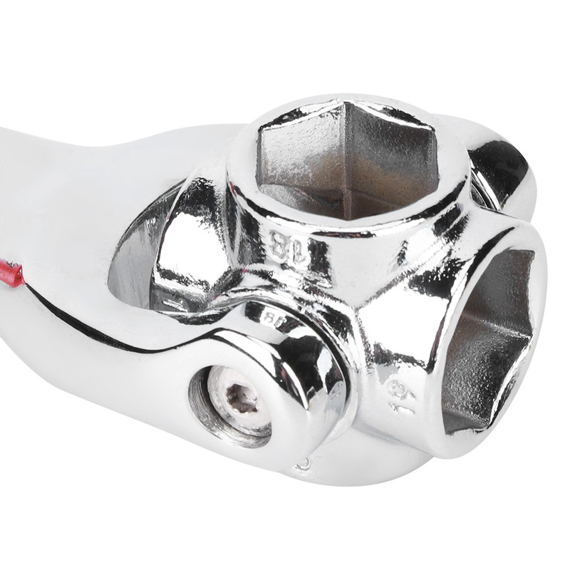 8‑in‑1 Socket Wrench Rotatable Double‑Ended High‑Carbon Steel Magnet Repair Hand