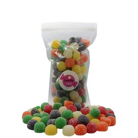 Smarty Stop Giant Jumbo Assorted Sugar Sanded Gum Drops Jelly Candy (5 pound (pack of 1))