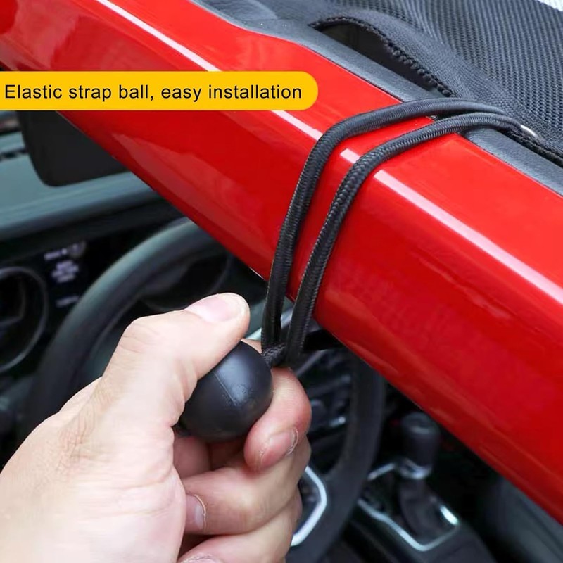 Mesh Storage Bag Kayak Storage Compartments Set Attaches to Kayak