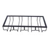 Black Wine Glass Storage Rack Organizer Hanger Holder Kitchen Bar