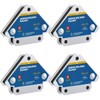 4Pcs Welding Magnets 28lbs Magnetic Welding Holder Metal Positioning Arrow