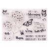 Alphabets Letters Numbles Clear Stamps for Card Making Decoration and