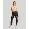 Tommie Copper Shoulder Support Compression Bra with Front Zipper Closure