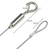 Adjustable Length Picture Hanging Wire with Hook, Picture Hanging Chain