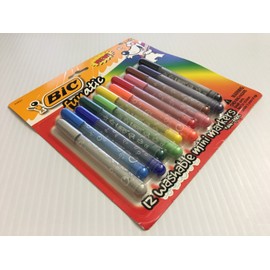 BIC Vintage BIC Funatic Washable Mini Markers 2005 Coloring Drawing