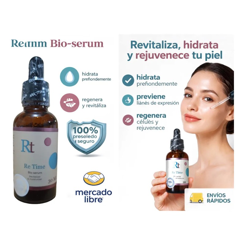 Sérum Anti Edad, Re-time, Vitamina E Madura Noche 2 Pack