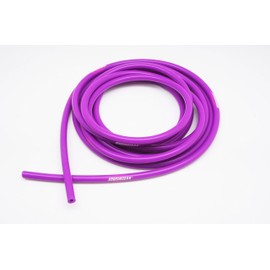 Autobahn88 High Performance Silicone Vacuum Hose, ID=0.47" (12mm), OD=0.71" (18mm), 5 Feet (1.5 Meter), Purple