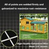 OUKMAO Rodent Mesh Rodent Proofing Wire Metal Mesh, Galvanised Wire