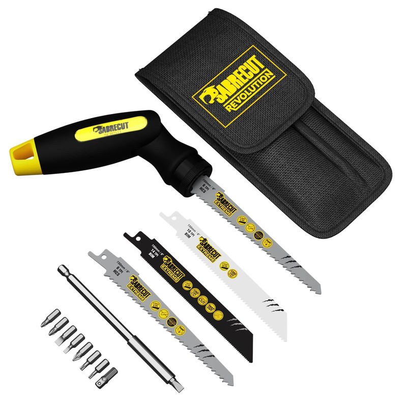 15 x SabreCut SCRS01 4 in 1 Saw & Screwdriver
