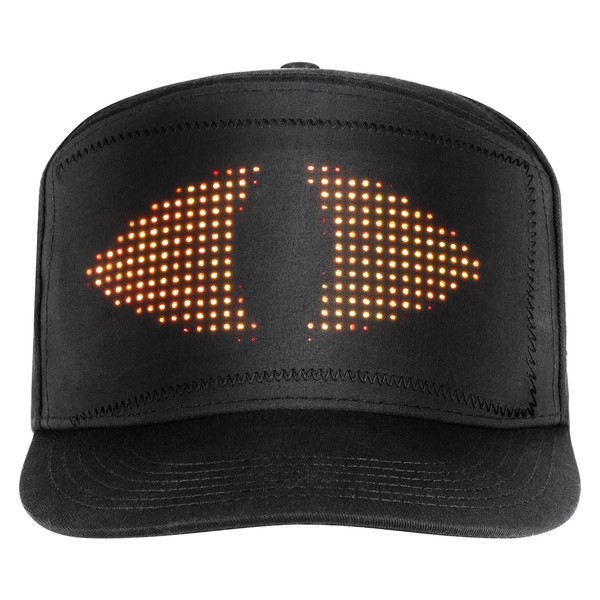 Gelrova LED Hats, Baseball Caps Full Color Display Message Costume