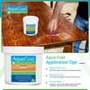 Aqua Coat Water-Based Clear Wood Grain Filler Gel, Fast-Drying, Low