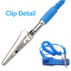 2 PCS Anti-Static Metal Adjustable Wrist Strap, Electrostatic Discharge ESD,