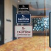 Signs ByLITA Classic Framed Caution: Slippery When Wet Door or