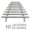 LIZOFERTAS Jaladera Para Muebles 12.4 Cm Acero Inox Paq De