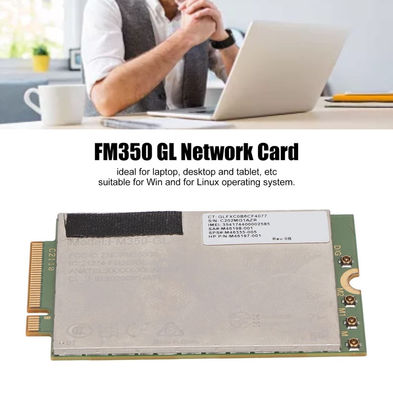 FM350 GL Network Card, 5G LTE Wireless Network Card M.2