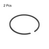 sourcing map Piston Ring Set, 2Pcs 40mm x 1.5mm Standard