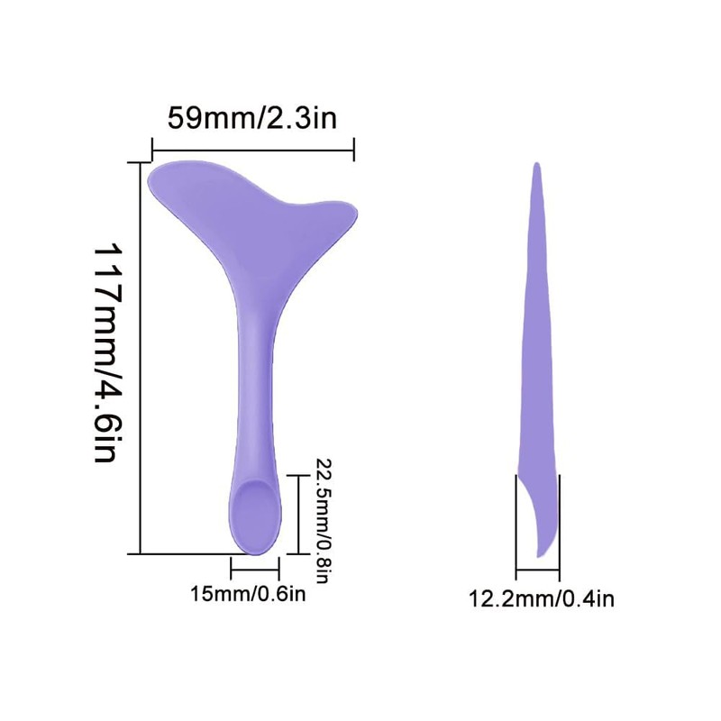4 Pcs All In One Eyeliner Stencils Wing Tips +