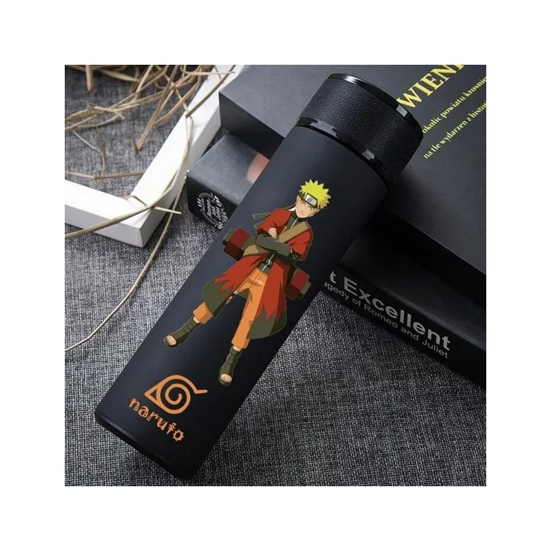 Gala Botella Termo Cilindro Vaso Para Agua Anime Naruto 560ml