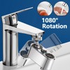 Tap Attachment Swivelling - 1080 Degree Rotatable Double Function Tap
