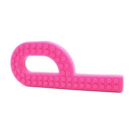 ARK Grabber Brick - Innovative Brick Chewing Aid - Non-Toxic - 3 Hardness Levels - Sensory Support for Children and Adults (Medium, Pink)