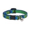 LupinePet Originals 1/2" Tail Feathers Cat Safety Collar with Bell