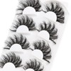 Losha 25mm Lashes Big Fluffy False Eyelashes 3D Dramatic Long