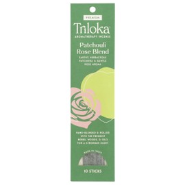 TRILOKA Incense Patchouli Rose, 10 CT