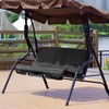 Swing Cushion, Multiple Colour Swing Waterproof Cushion Replacement 3‑Seat Chair