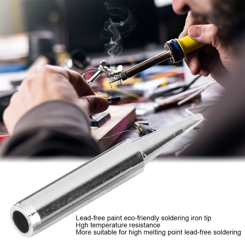 10pcs Lead Free Solder Iron Tip Set Soldering Iron Tip