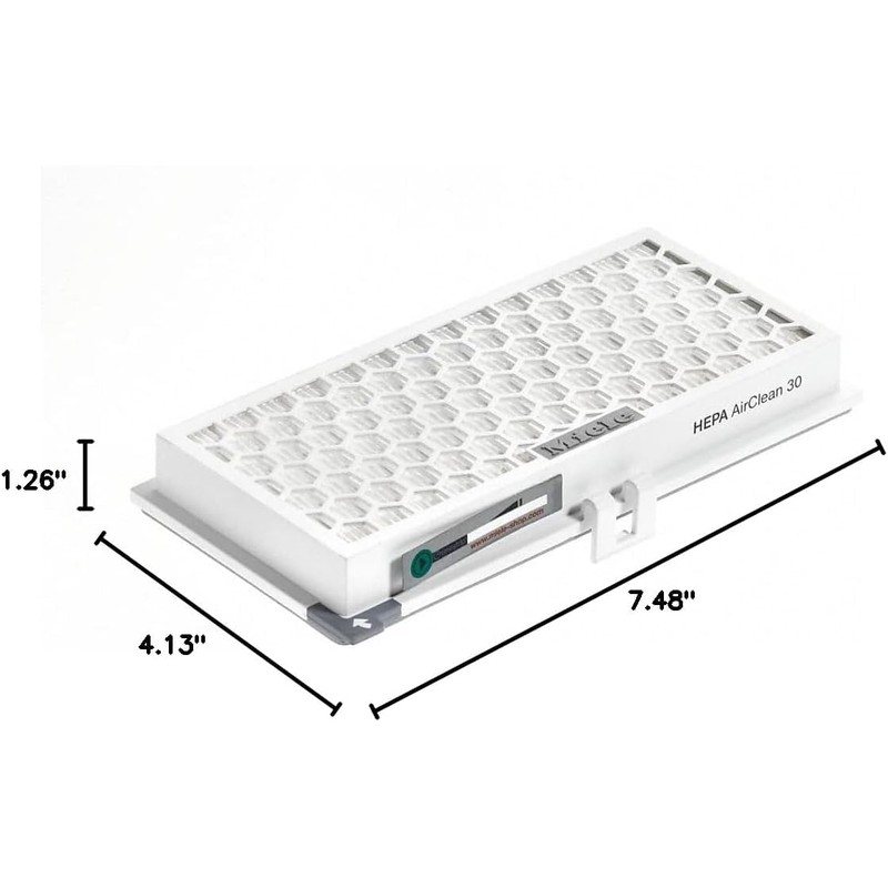 Miele Original HEPA AirClean 30 Filter with TimeStrip Filter for